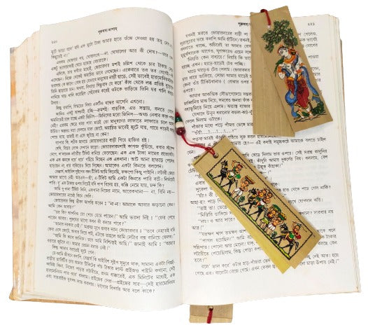 Patachitra Bookmark - A Perfect Gift for Book Lovers with a Love for Indian Art