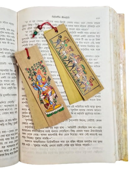 Patachitra Bookmark - Add a Touch of Indian Culture to Your Reading Routine