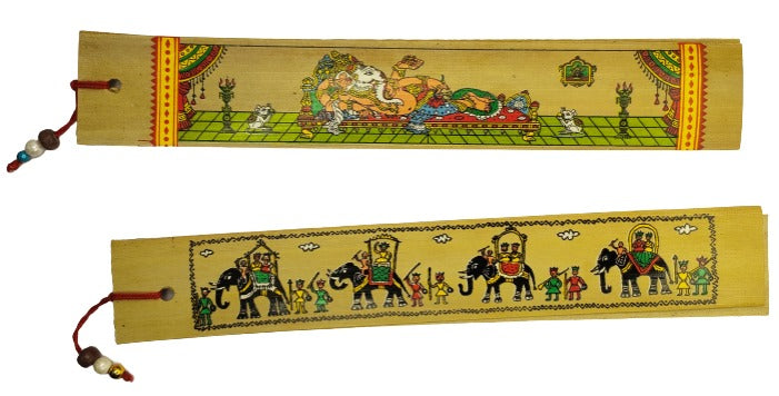 Patachitra Bookmark - Unique and Colorful Way to Keep Your Place in a Book