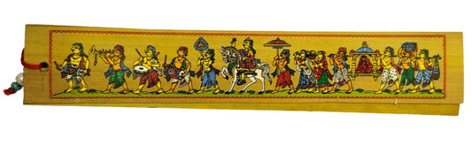 Patachitra Bookmark - Handmade Traditional Indian Artwork for Book Lovers