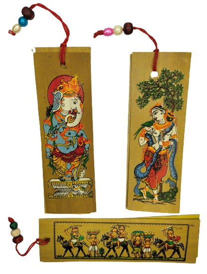 Patachitra Bookmark - A Perfect Gift for Book Lovers with a Love for Indian Art