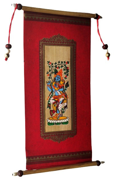 Bring a Piece of India into Your Home with Mukherjee Handicrafts Patachitra Envelop cum Wall Hanging