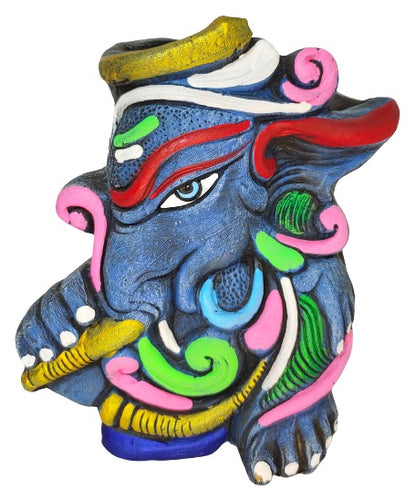 Bring Home Blessings: Terracotta Ganesha Pen Stand by Mukherjee Handicrafts for a Divine Work Space